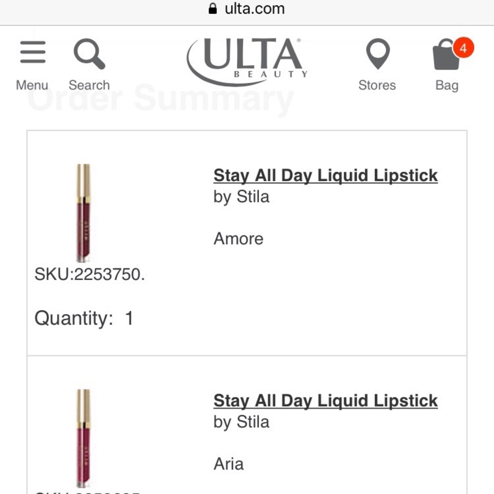 (5) NEW Stila Stay All Day Liquid Lipsticks Bundle - Picture 7 of 8
